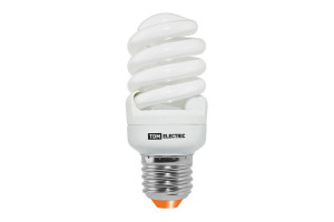16060618 Энергосберегающая лампа КОМПАКТ КЛЛ-FSТ2-15 Вт-4000 К–Е27, 40х98 мм, SQ0323-0186 TDM