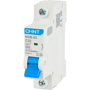 Автоматический выключатель CHINT NXB-63 1P C32 А 6 кА