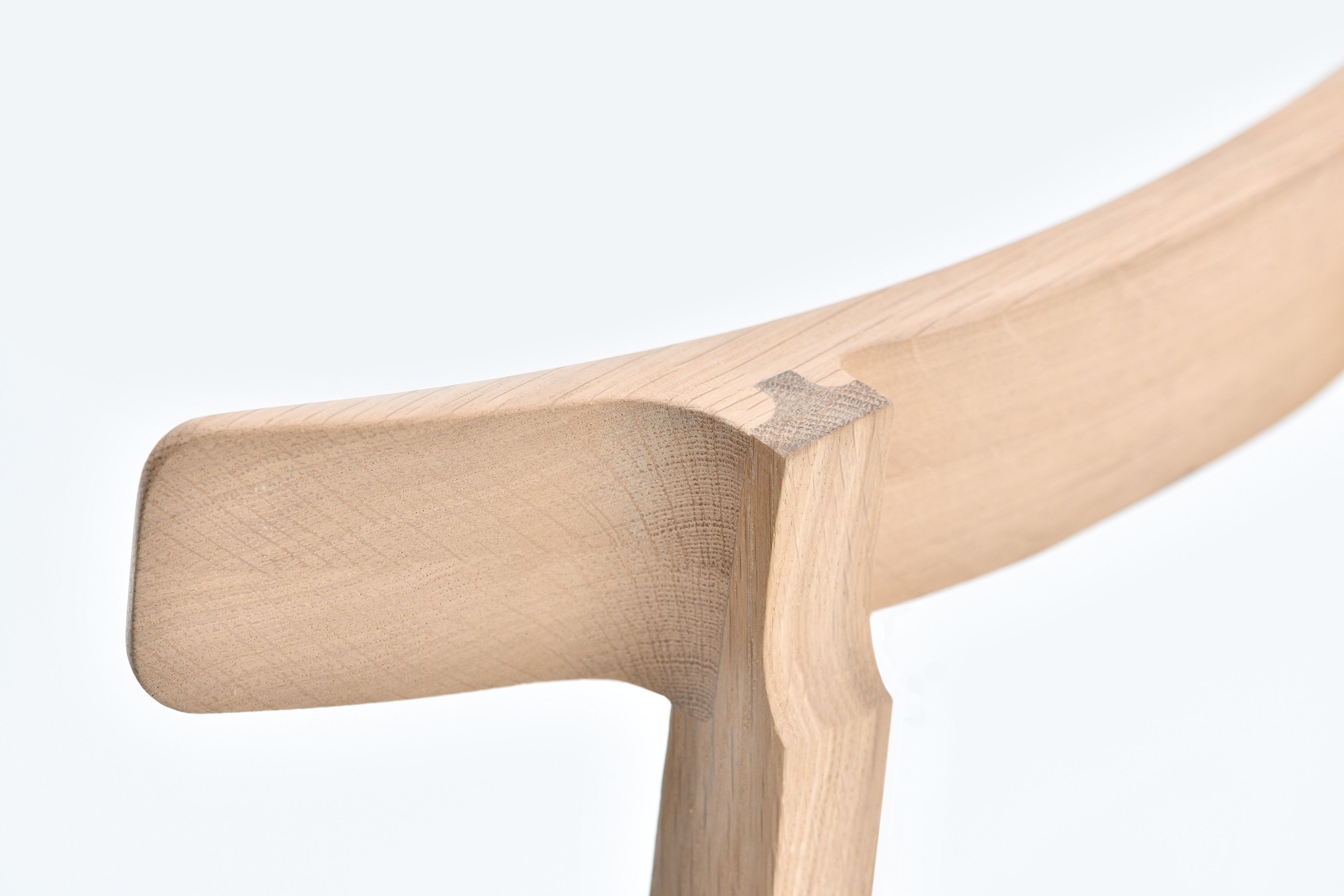 Деревянный стул с подлокотниками Woak нерва ARCH-00039000 - Вид №4