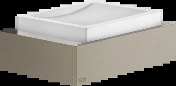 Держатель для мыла 20801 149 Gessi Inverso МАТОВЫЙ НИКЕЛЬ FINOX