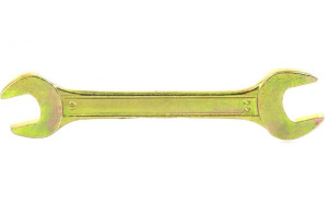 15382098 Рожковый ключ, 19x22 мм, желтый цинк 14311 СИБРТЕХ
