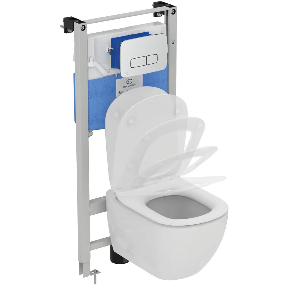 Инсталляция для подвесного унитаза Ideal Standard ProSys 120 M с кнопкой STLM-2191448 - Вид №1