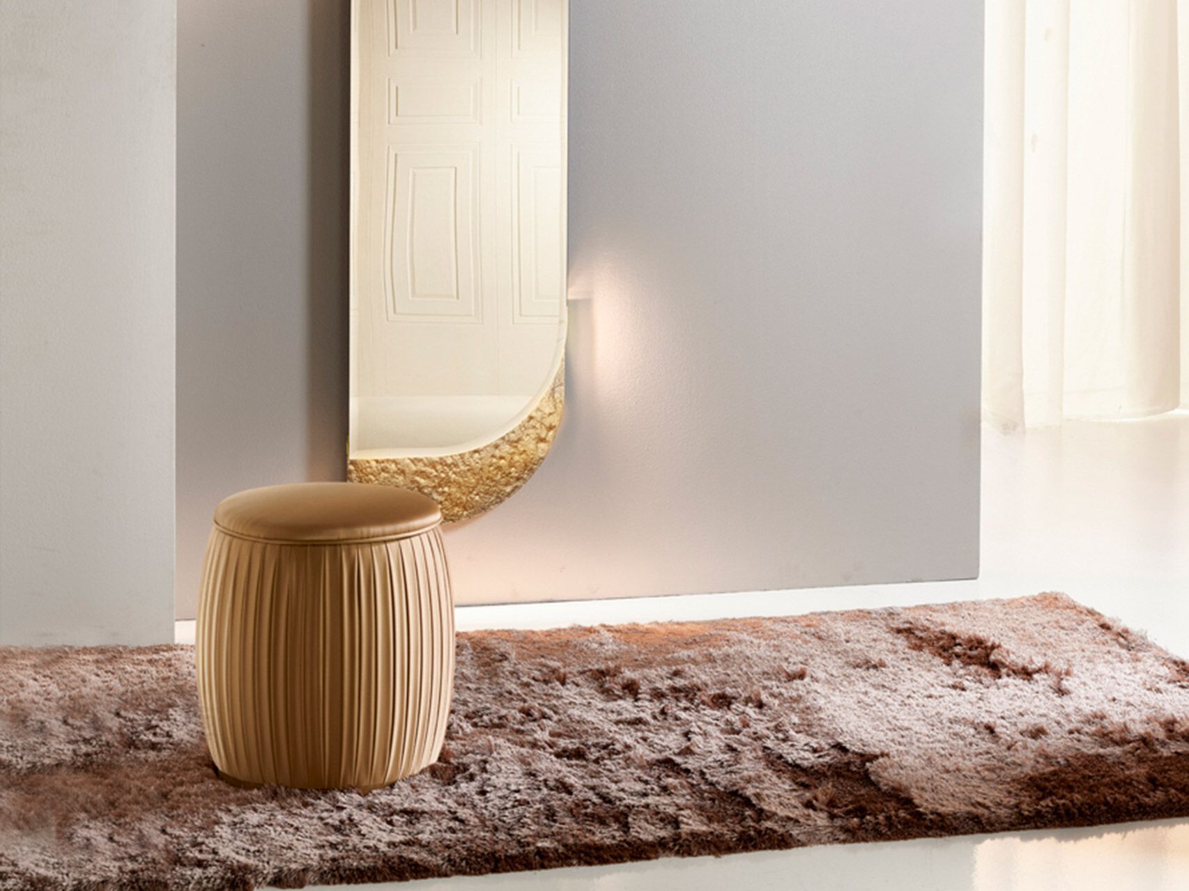 Круглый пуф контейнер Former In Italia PLISSÉ ARCH-00032495 - Вид №2