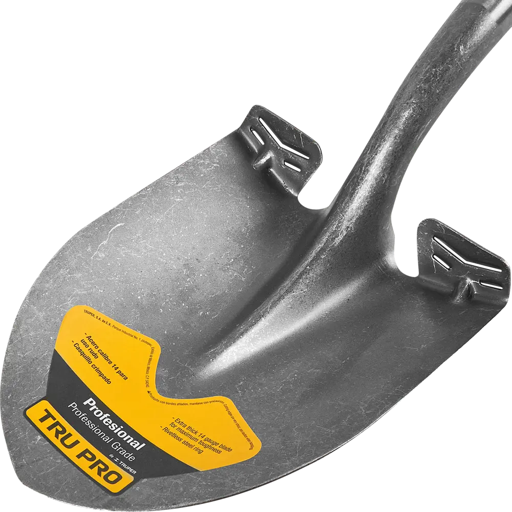 Лопата штыковая Truper 17150 102 см сталь с черенком STLM-2108383 - Вид №1