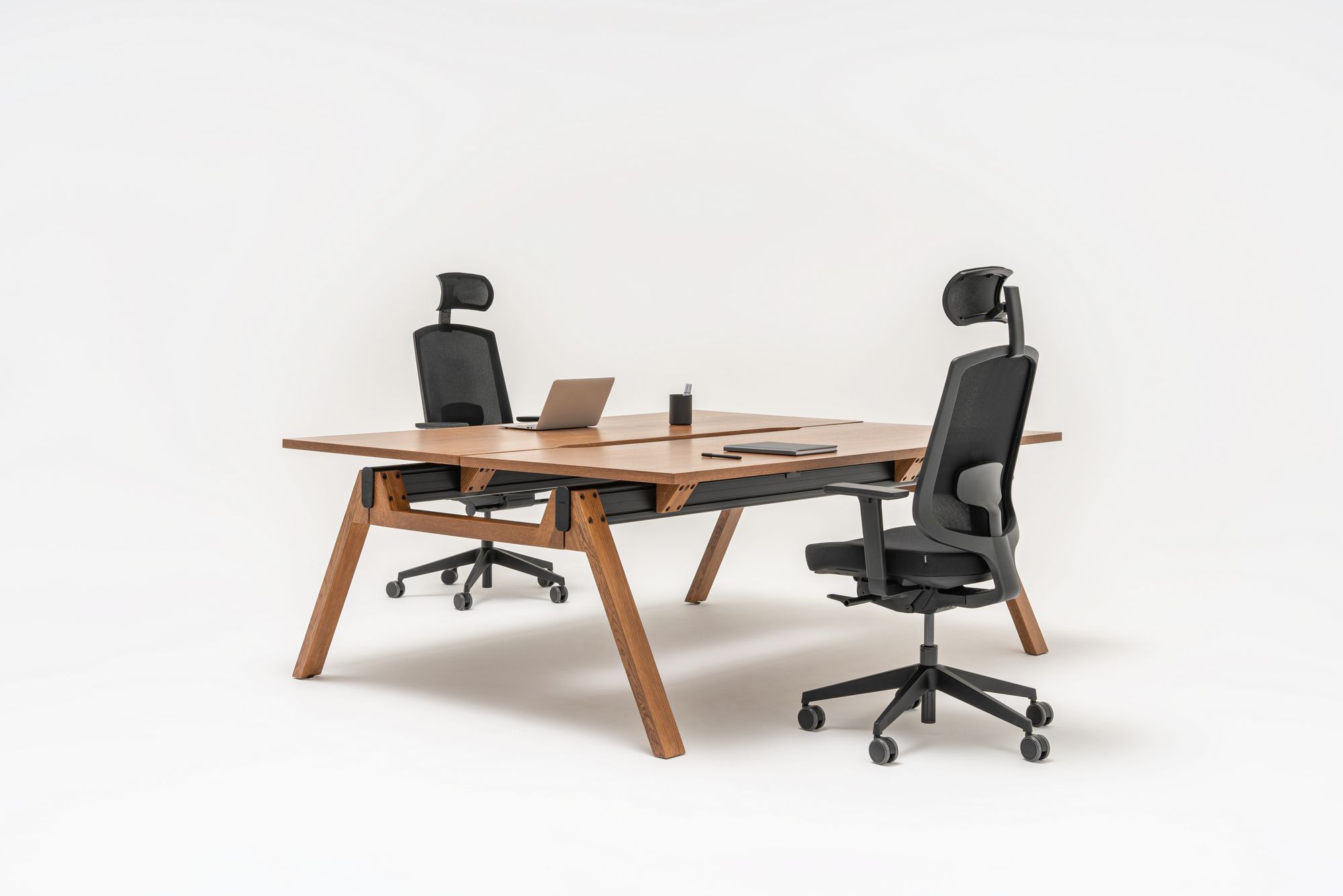 Деревянный многосекционный прямоугольный стол MDD Viga ARCH-00027626 - Вид №1