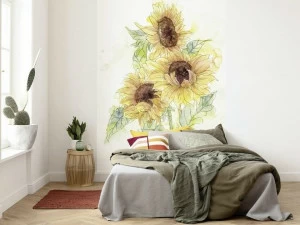 Komar Флизелиновые обои с цветочными мотивами Home X4-1008