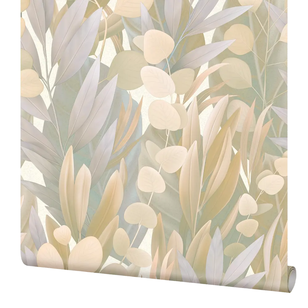 Обои бумажные Elysium Эвкалипт фиолетовые 0.53 м 908502 STLM-2004789