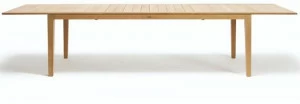 Ethimo Прямоугольный садовый стол из тикового дерева раздвижной Ribot