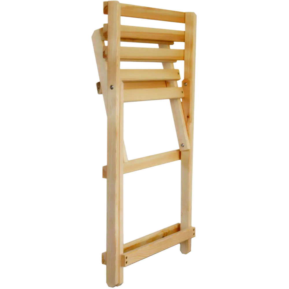 Стул складной 60x50x75 см дерево бежевый Santreyd STLM-2009858 - Вид №3