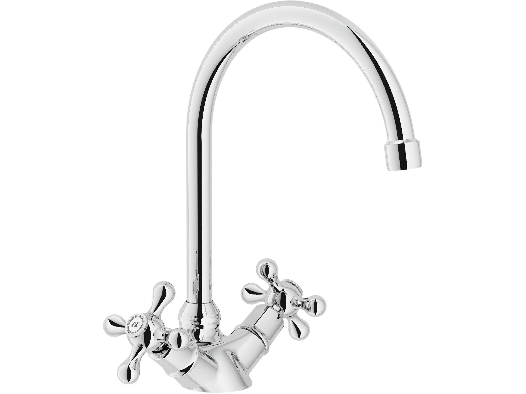 Одно отверстие столешница кухонный кран с поворотным изливом Nobili Grace ARCH-00044890