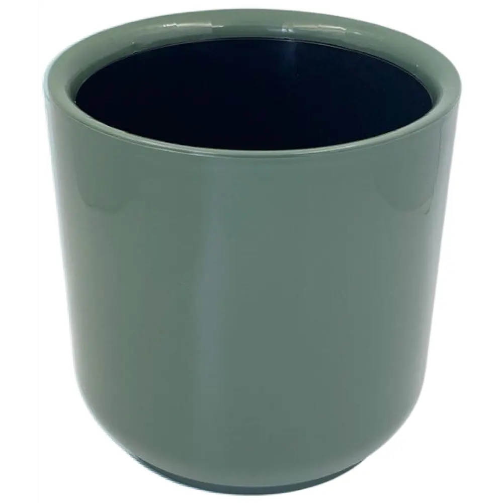 Кашпо Evergreen Design Дельта 25x25x25 см v9.8 л пластик нефрит STLM-2149374