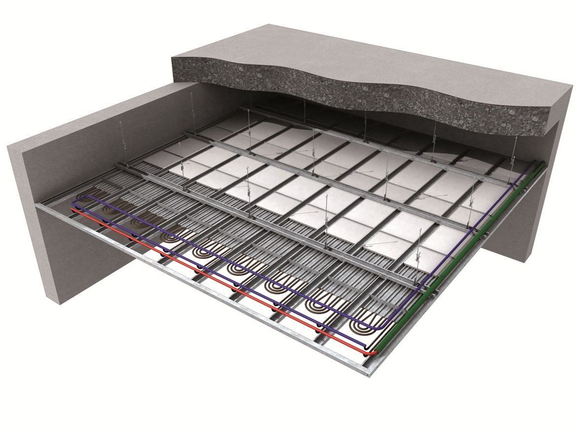 Потолочная излучающая система WAVIN ITALIA Лучистая стена и лучистый потолок ARCH-00142531 - Вид №1