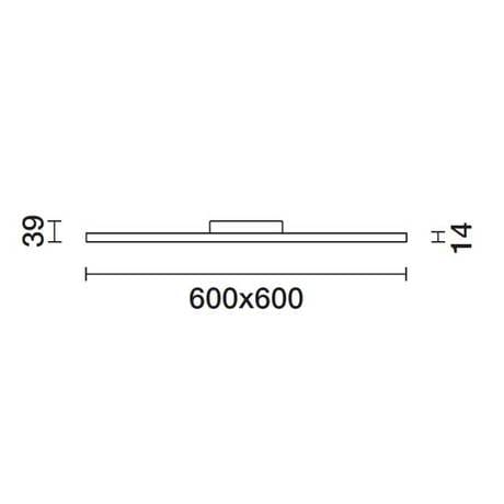 Светодиодный потолочный светильник из метакрилата iGuzzini iplan access ARCH-00082503 - Вид №2