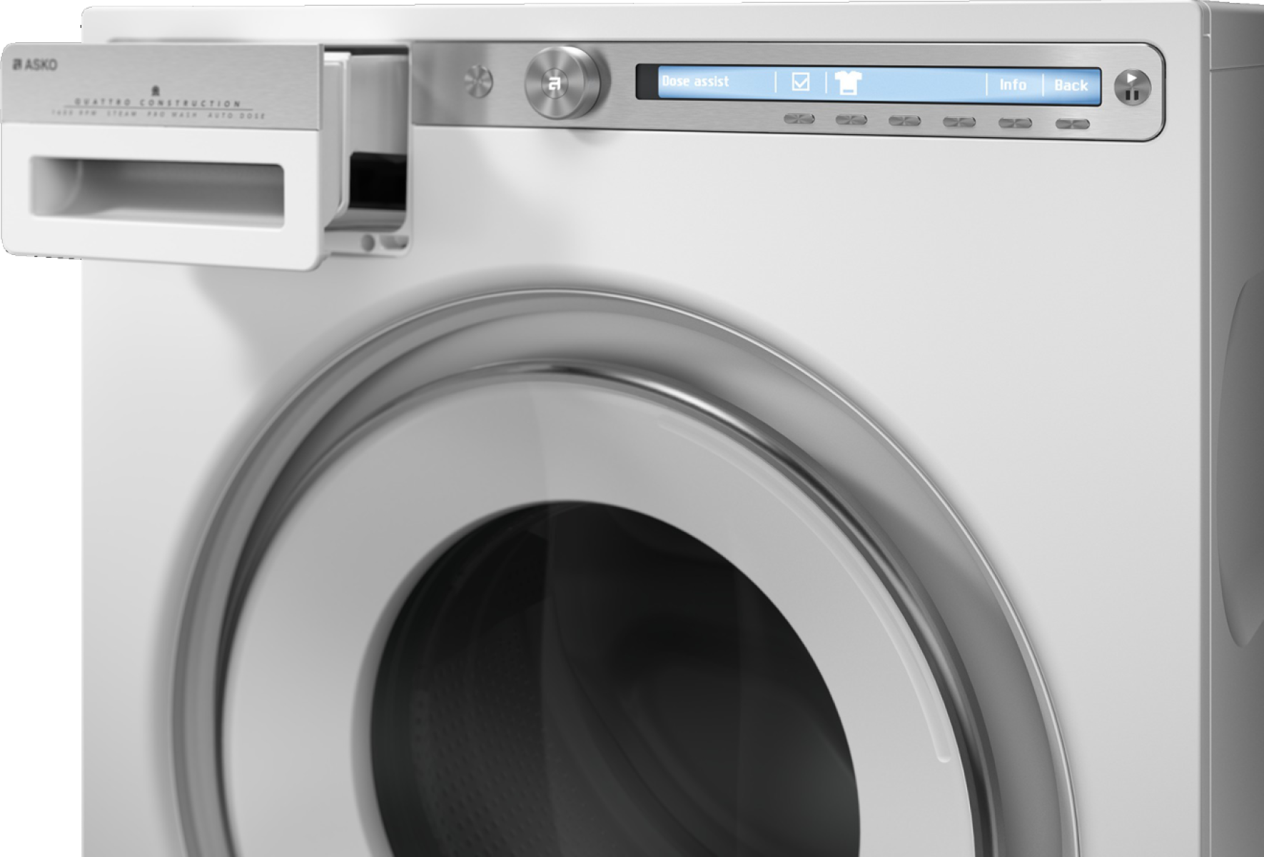 5420905 Стиральная машина Asko W4096P.W/3 белый STDN-0044186 - Вид №4