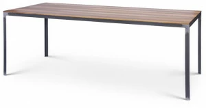 JACOBY Прямоугольный стол из стали и дерева