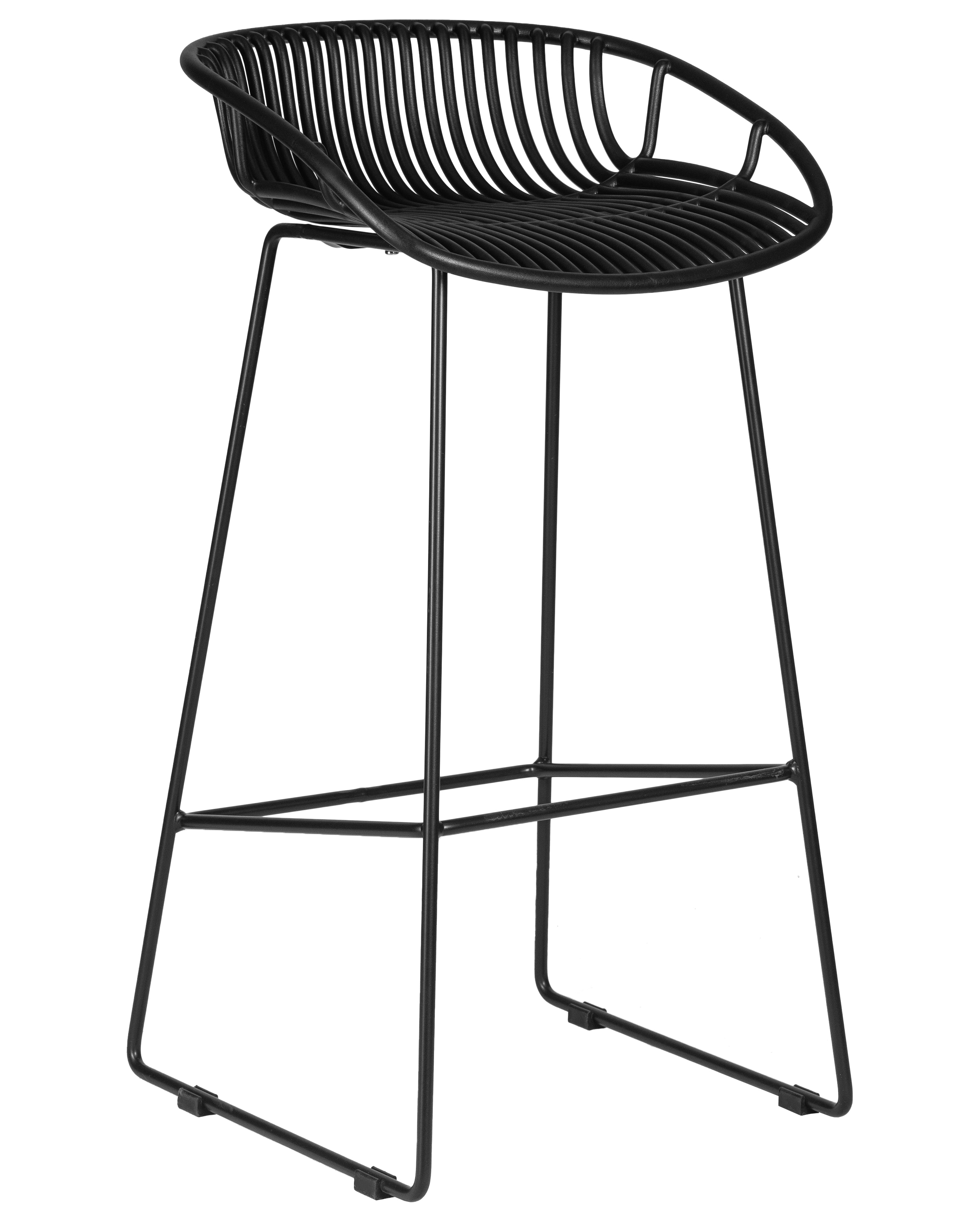 91000769 Барный стул Frank lmzl-pp775a 45.5x87x45.5 цвет черный STLM-0433013 DOBRIN