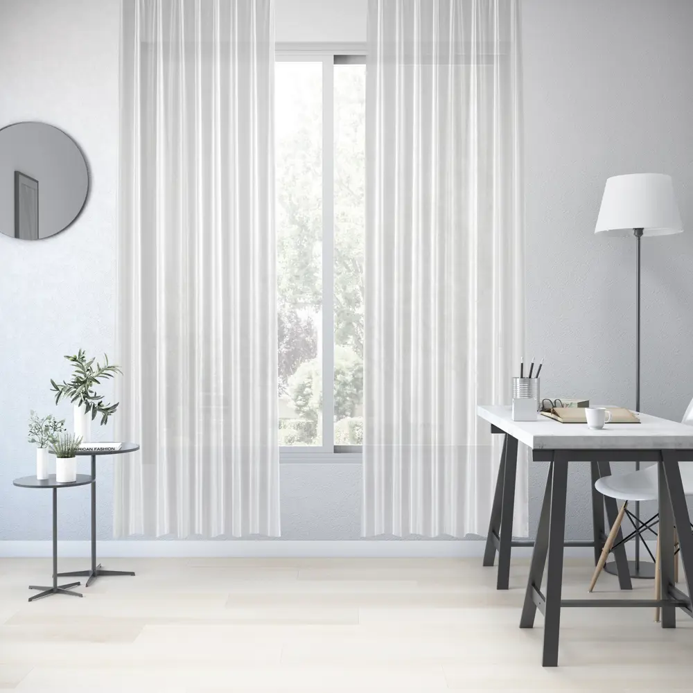 Тюль на ленте Inspire Anto 250x280 см цвет белый 86255163 STLM-2119279  - Вид №5