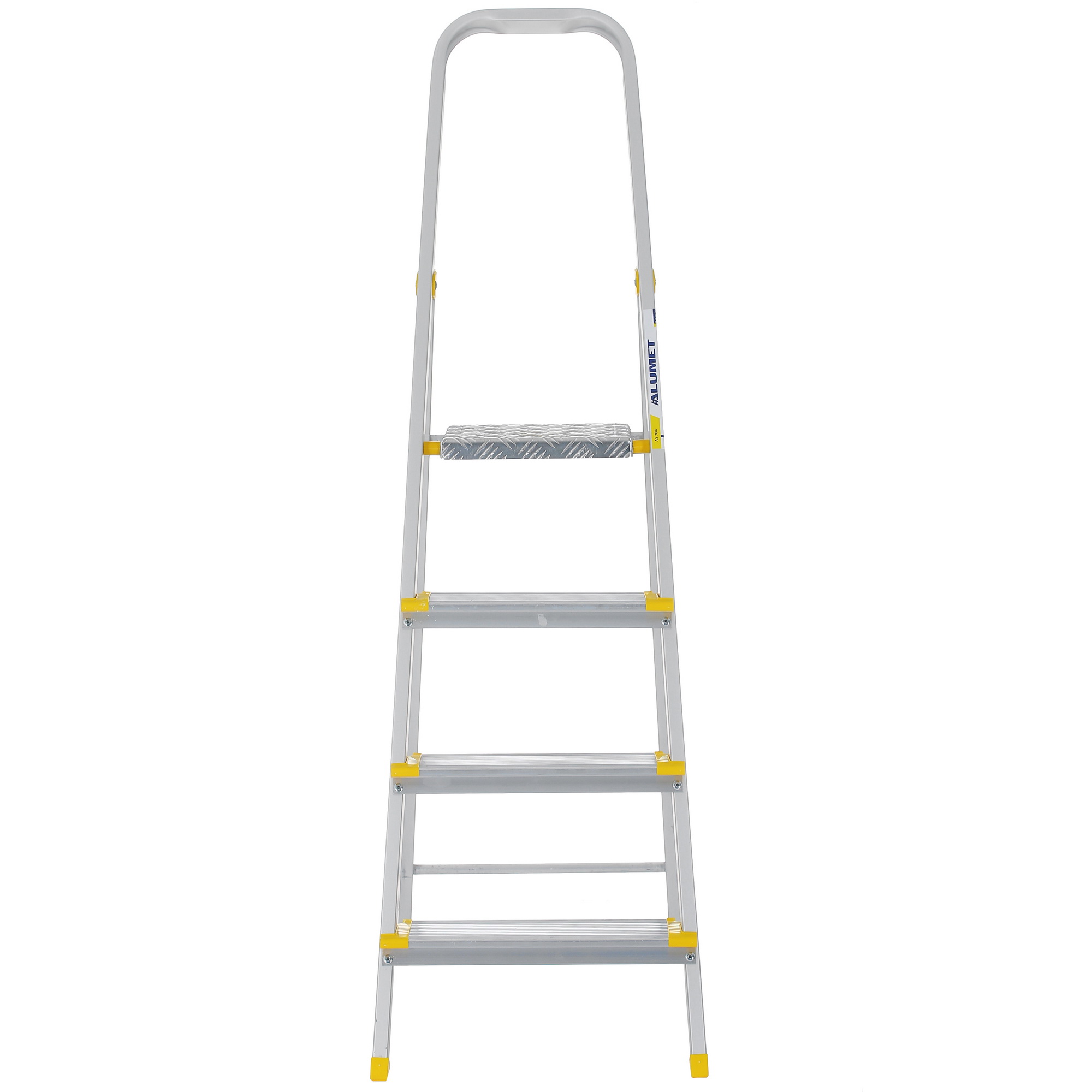 Стремянка односекционная Алюмет AS704 9124841 STDN-0059224 - Вид №1
