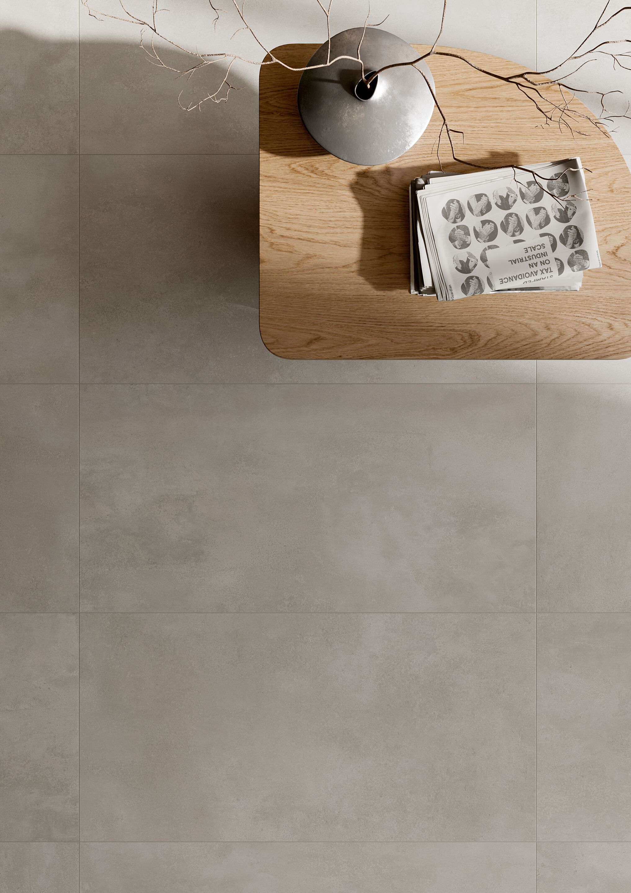 Пол / керамогранит с эффектом цемента Ceramica Rondine CRUDA ARCH-00075222 - Вид №7