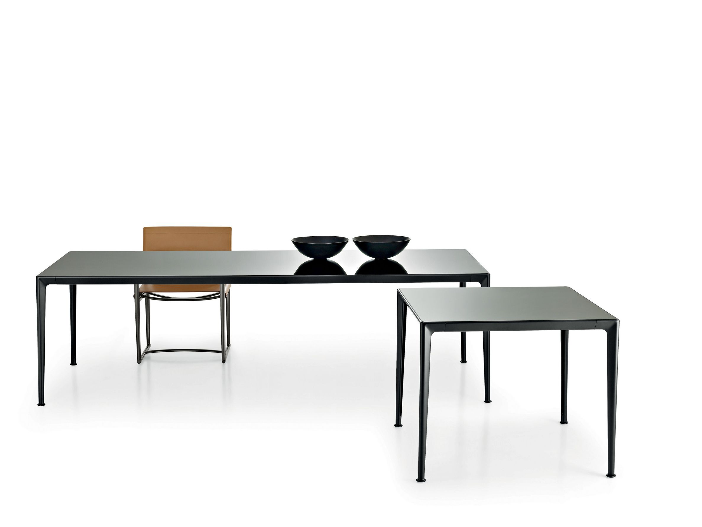 Стеклянный квадратный стол B&B Italia внутренний мирт ARCH-00088025 - Вид №1