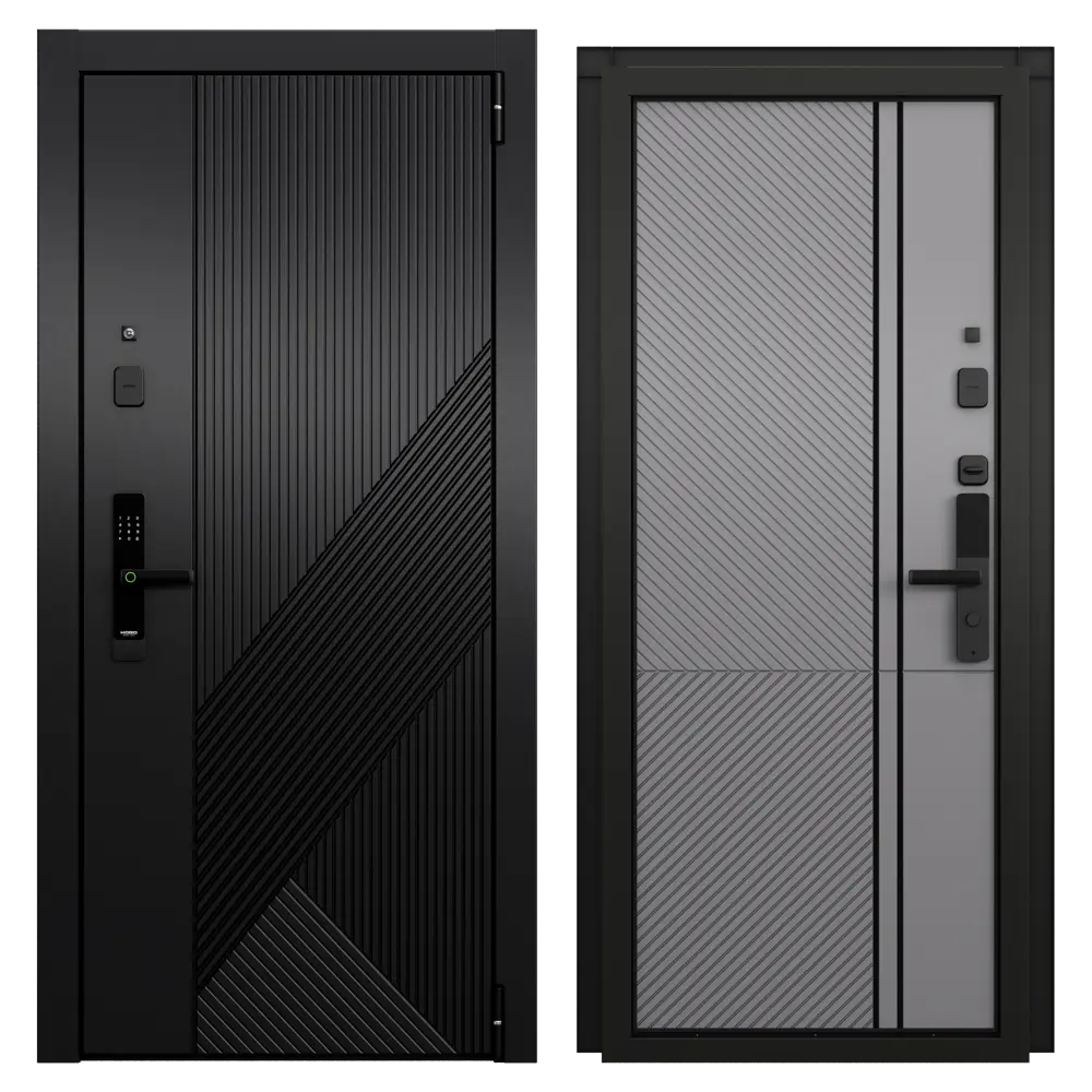 Входная дверь TOREX Протон Стар 95×205 см правая гриджио 89437226 STLM-1579542