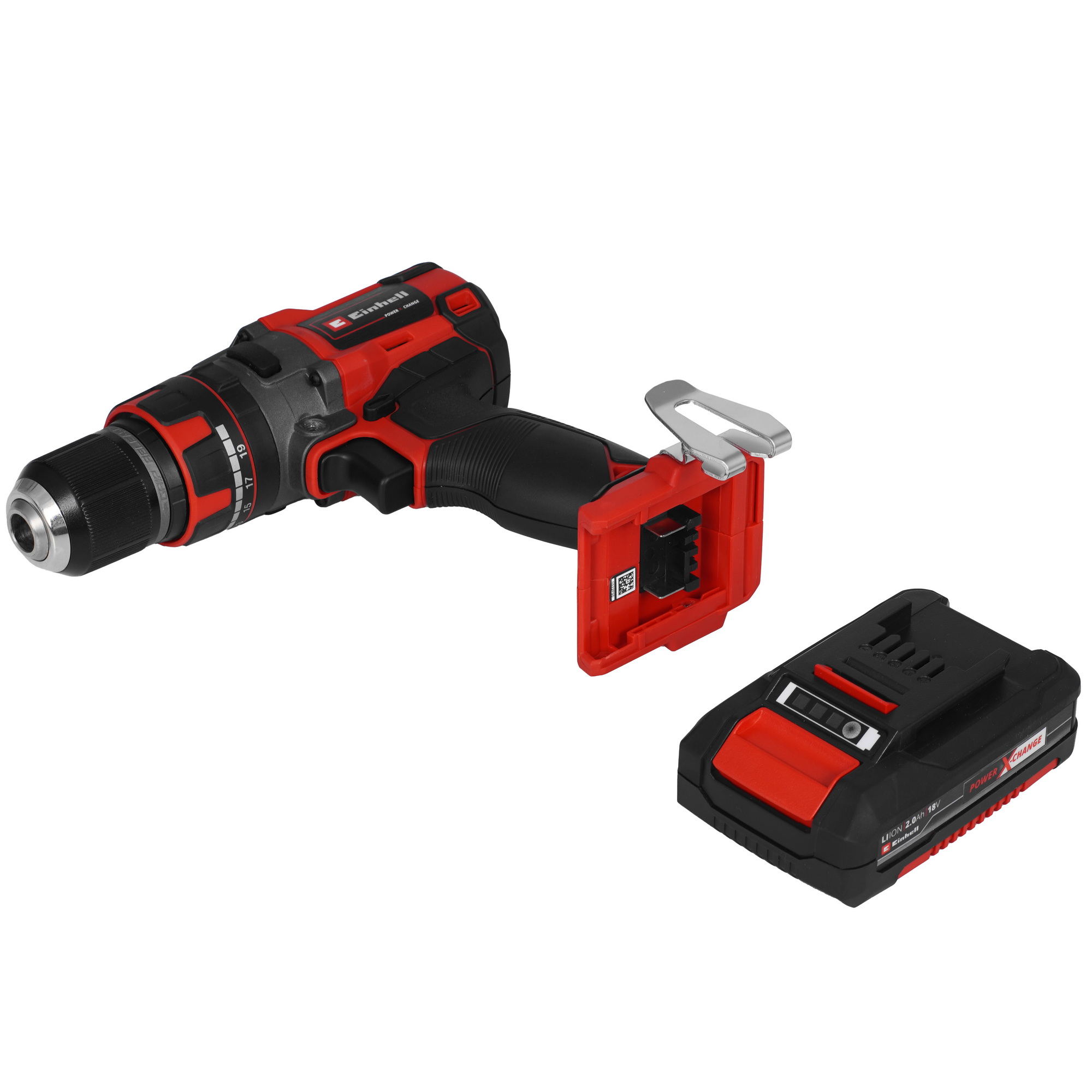 Дрель-шуруповерт Einhell PXC TE-CD 18 Li-i BL Power X Change 18V 9096723 STDN-0090984 - Вид №5