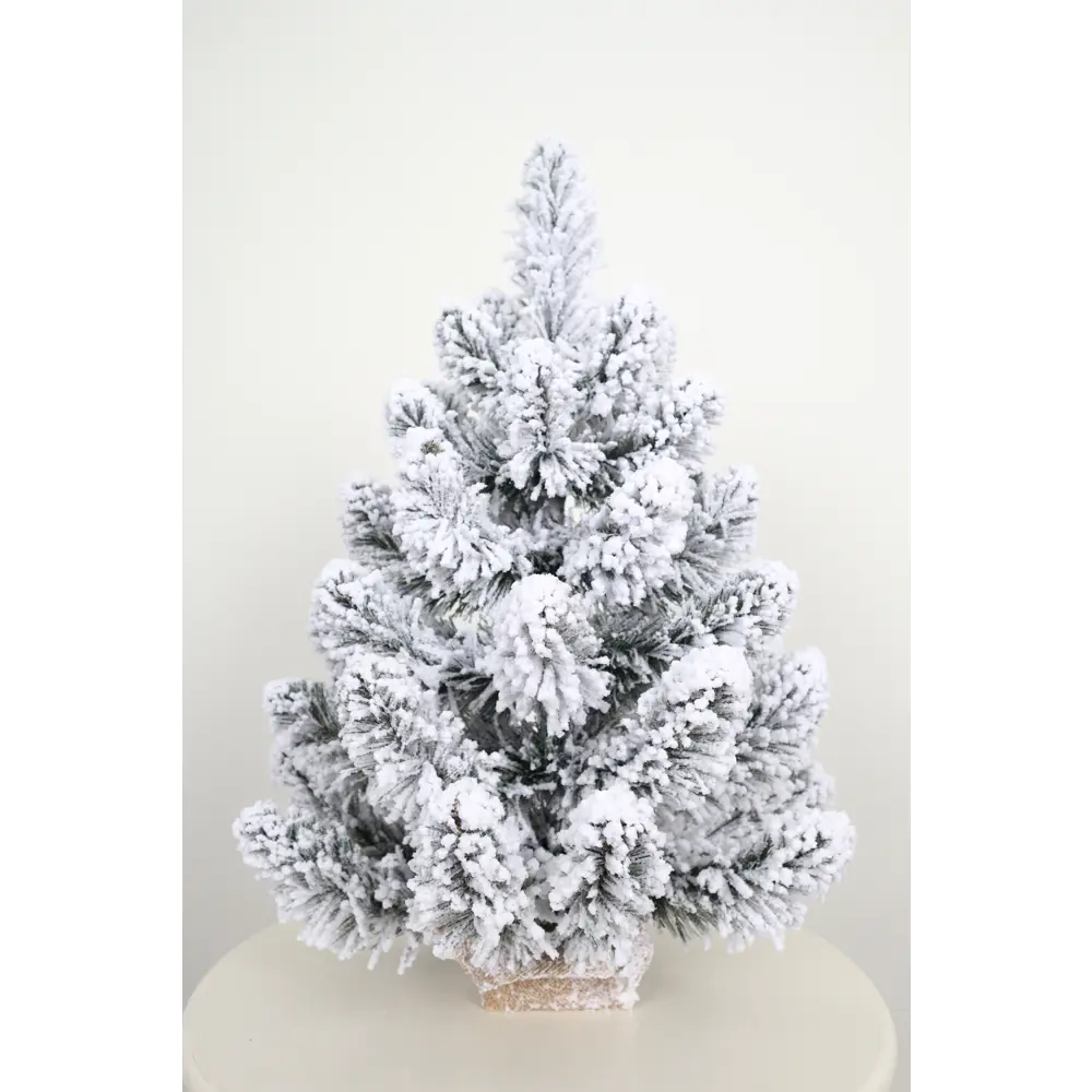 Ель новогодняя искусственная Кавказская заснеженная 60см НОВАЯ ЁЛКА STLM-2150285 - Вид №1