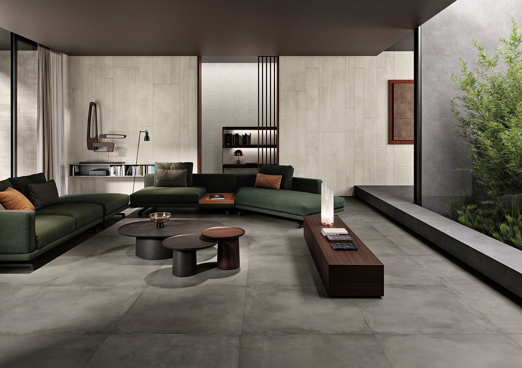 Пол / покрытие для внутреннего и наружного применения с эффектом цемента Revigrés ARCH-00038602 - Вид №4