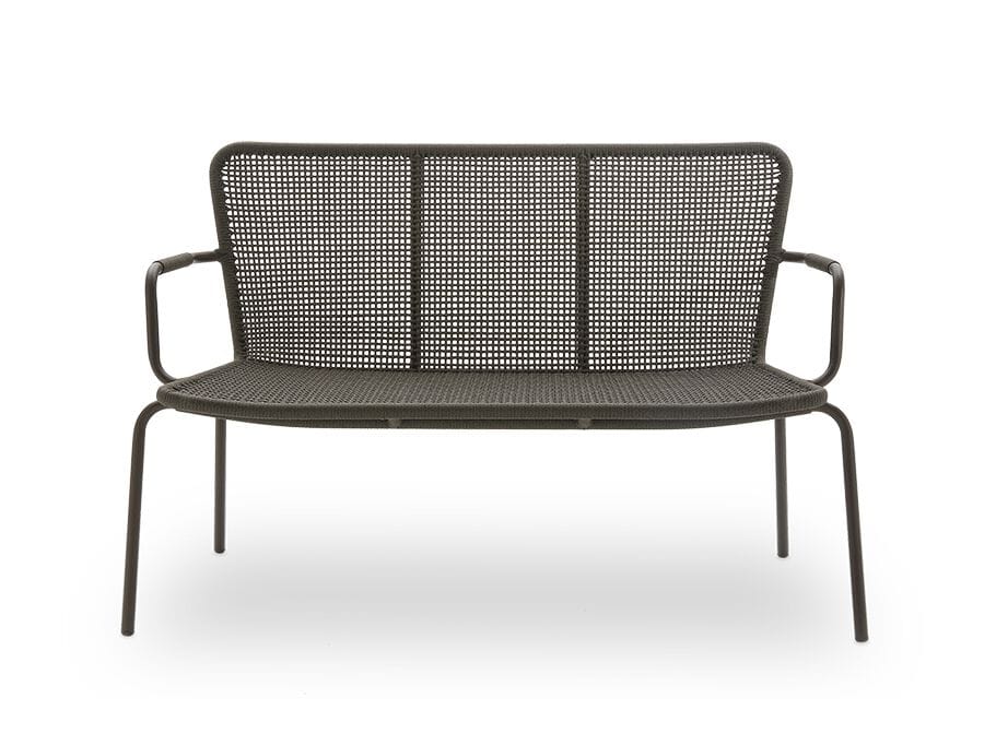 Плетеный алюминиевый сад штабелируемый диван Nodo Italia Via ARCH-00133705 - Вид №1