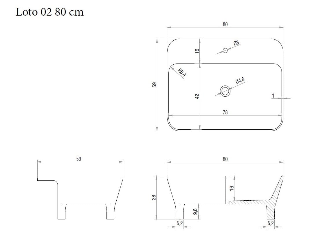 Мраморная столешница Kreoo LOTO ARCH-00048931 - Вид №4