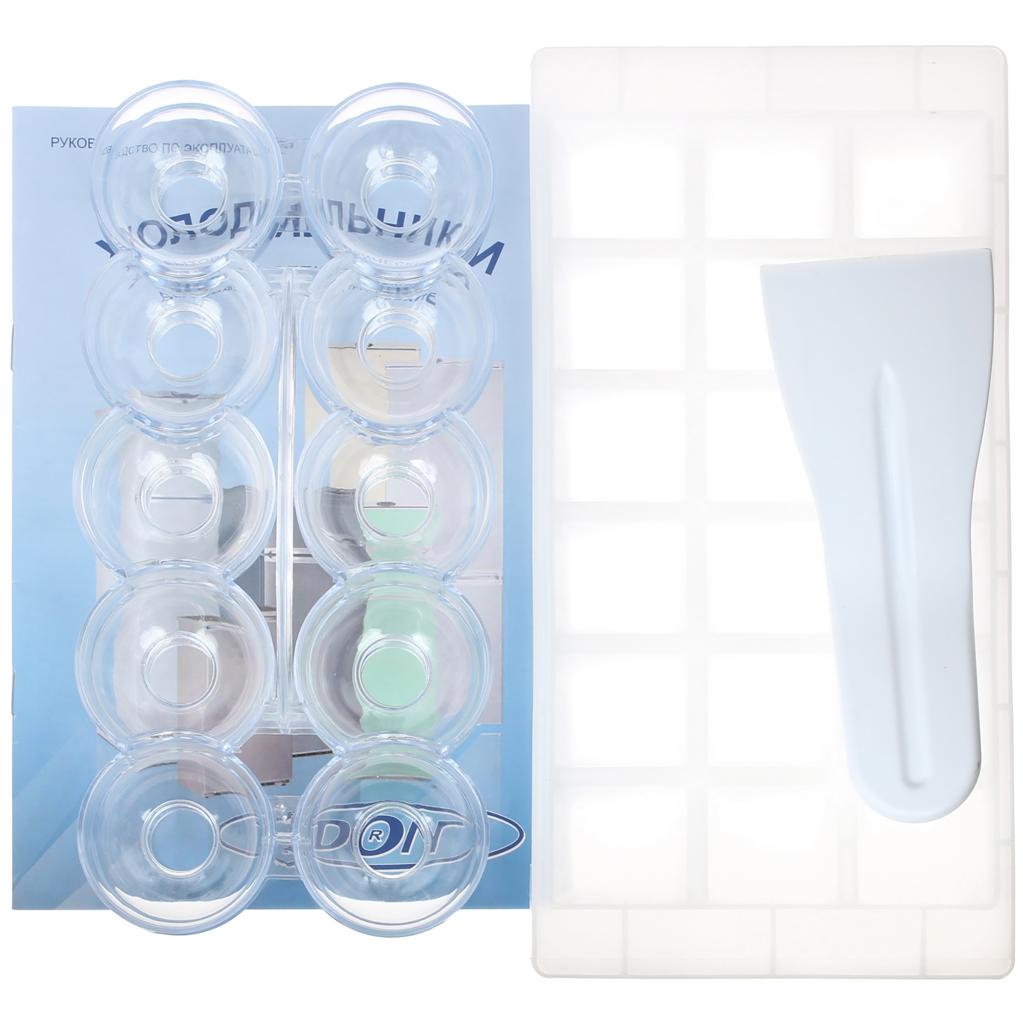 1229505 Холодильник с морозильником   DON R-297 МI серебристый STDN-0048688 - Вид №7