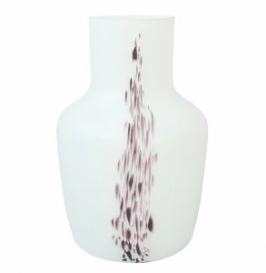 Ваза декоративная белая Quadra Vase MAK-INTERIOR - 093535 Белый