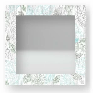 LIGNIS® Квадратное настенное зеркало в раме Dolcevita nature 12.051