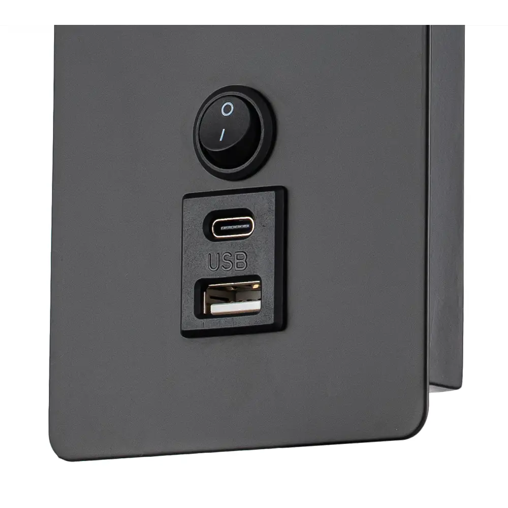 Настенный светильник светодиодный Freya FR5341WL-L3B 3 Вт USB цвет черный STLM-2076697 - Вид №5