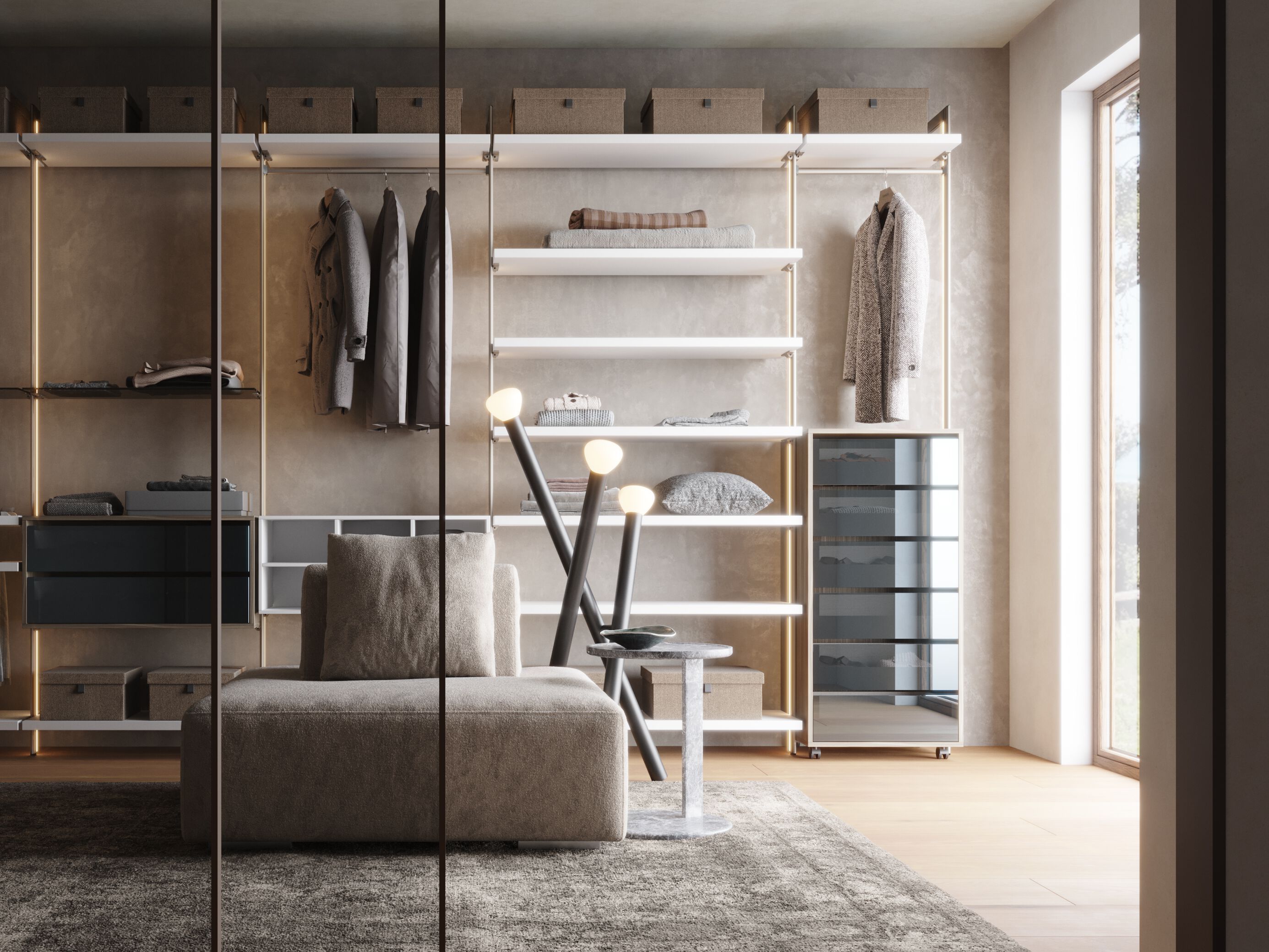 Шкаф-купе Giessegi богини красоты ARCH-00004486