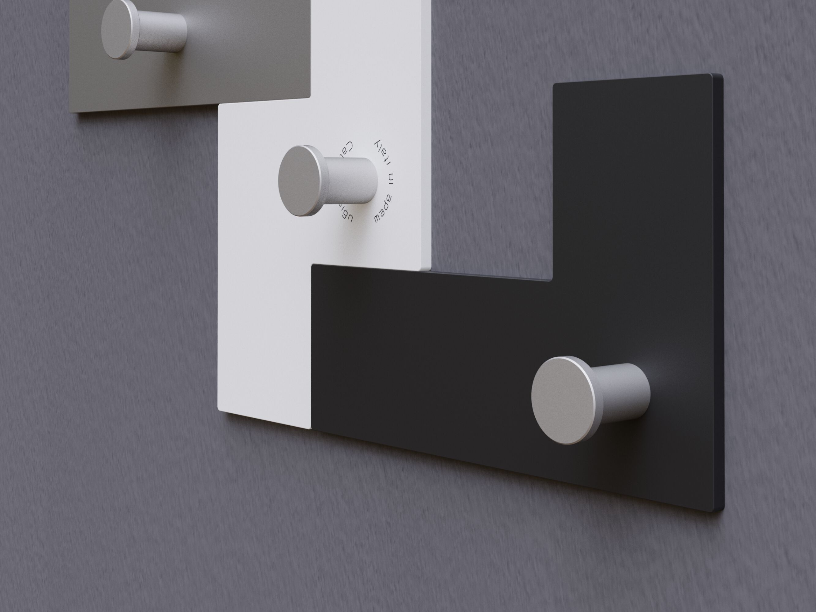 МДФ настенные вешалки CalleaDesign UTUT-3 ARCH-00141903 - Вид №1