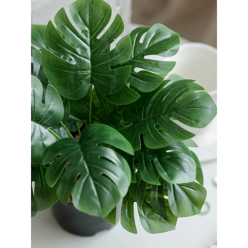 89356243 Искусственное растение в горшке монстера h30 см STLM-0959321 Santreyd  - Вид №5