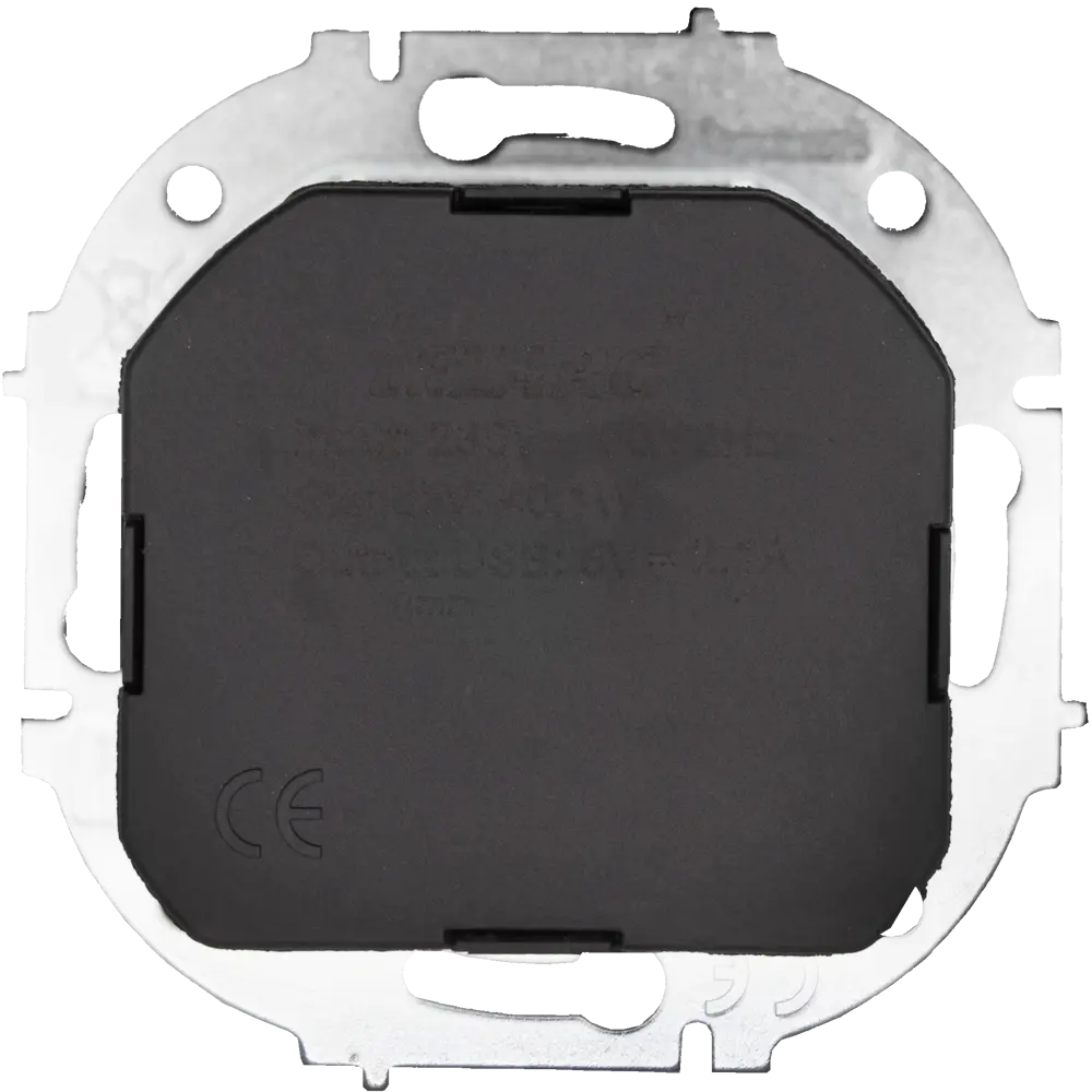 Розетка USB встраиваемая Osen с заземлением цвет черный LEZARD STLM-2093584 - Вид №2