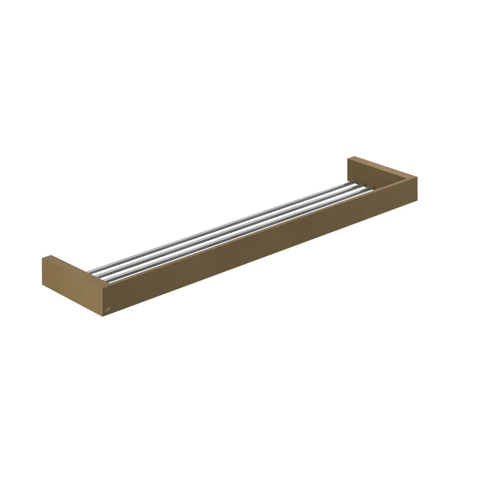 Полка 20949 713 Gessi Rettangolo k СТАРИННАЯ ЛАТУНЬ 20949713