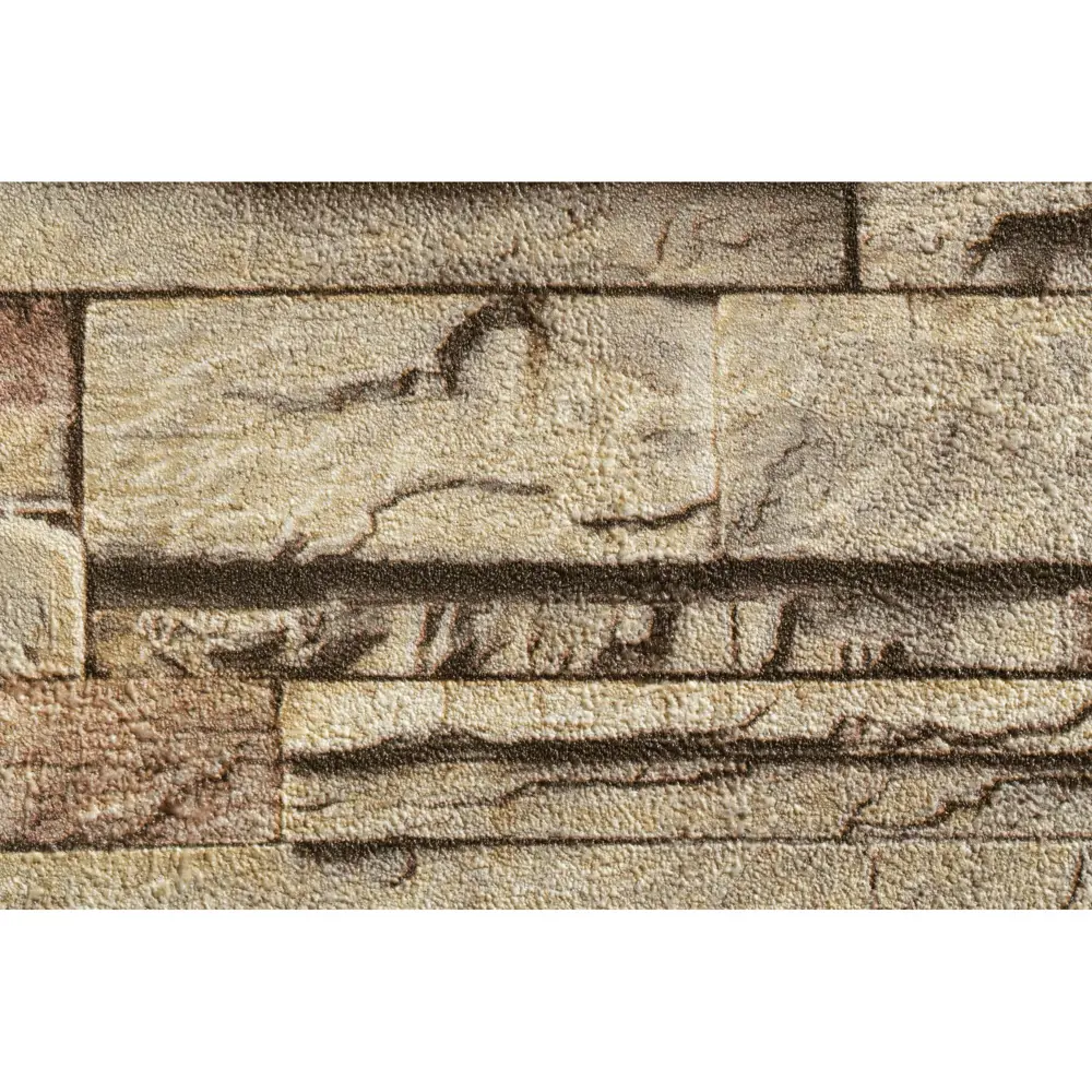 Обои флизелиновые Палитра Masonry коричневые 1.06 м 7405-25 STLM-2201734 - Вид №2