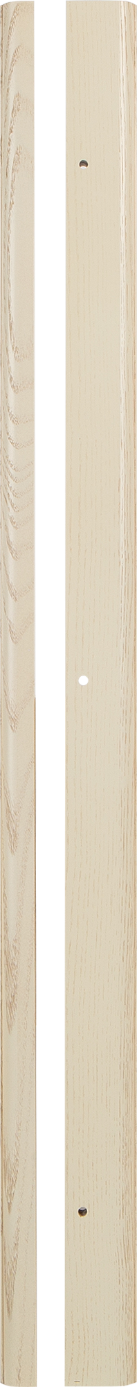 82180029 Угол для напольного шкафа 4x76.5 см массив ясеня цвет кремовый Невель STLM-0021296 DELINIA ID