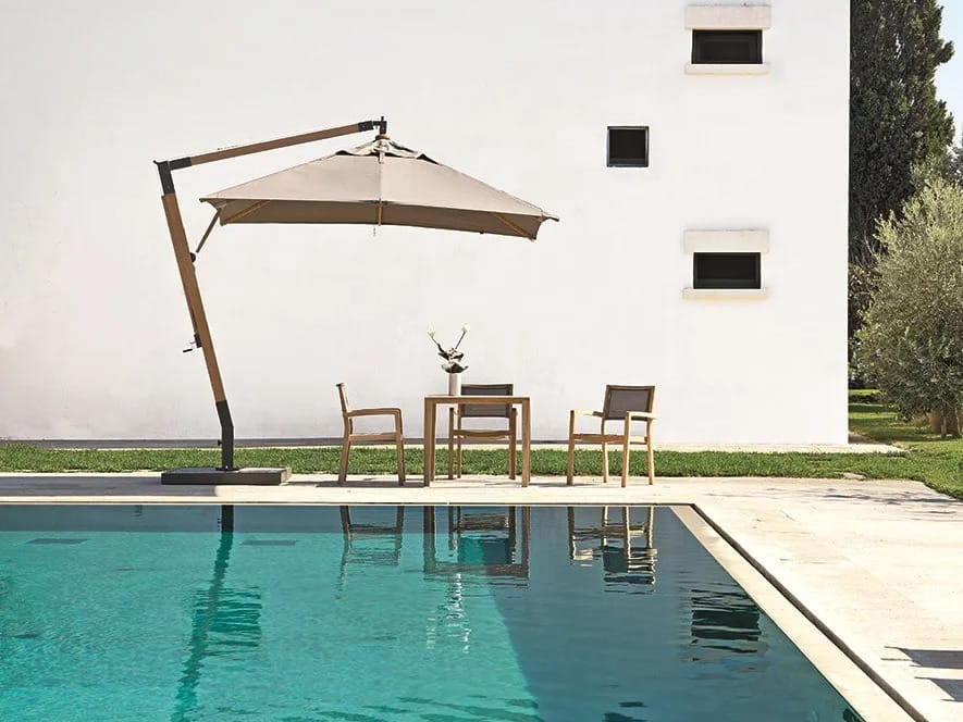 Квадратный зонтик с боковым полюсом Ethimo Holiday ARCH-00142580