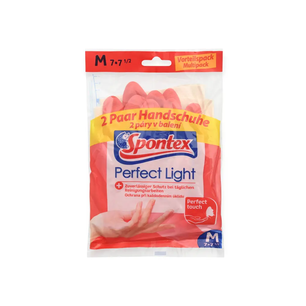 Перчатки Spontex Perfect хлопковые, разм. M, 2 пары STLM-2205792 - Вид №1