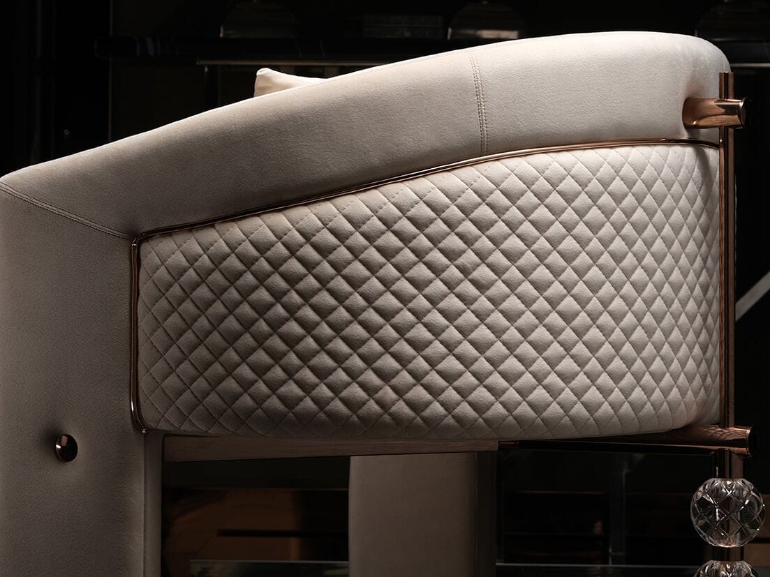 Ткань сани стул с подлокотниками Zebrano Phaselis ARCH-00076944 - Вид №5