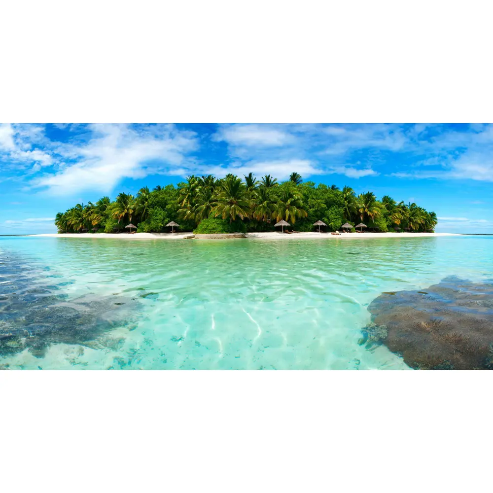 Фотообои флизелиновые Остров 200x100 см МОСКОВСКАЯ ОБОЙНАЯ ФАБРИКА Malex factory STLM-2200431