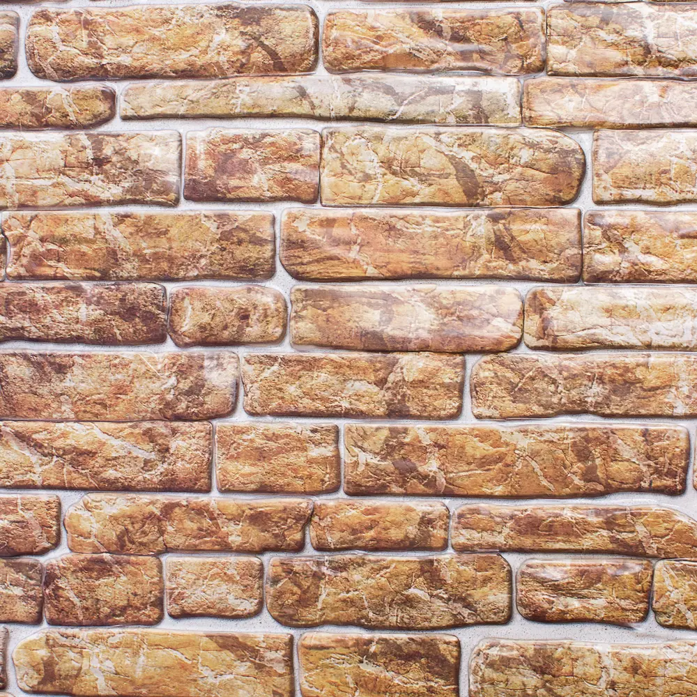 Панель ПВХ «Камень корица» 3x485x960 мм Santreyd STLM-2076245