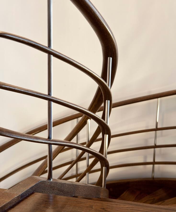 Винтовая лестница в классическом стиле Siller Treppen AMSTERDAM ARCH-00053359 - Вид №1