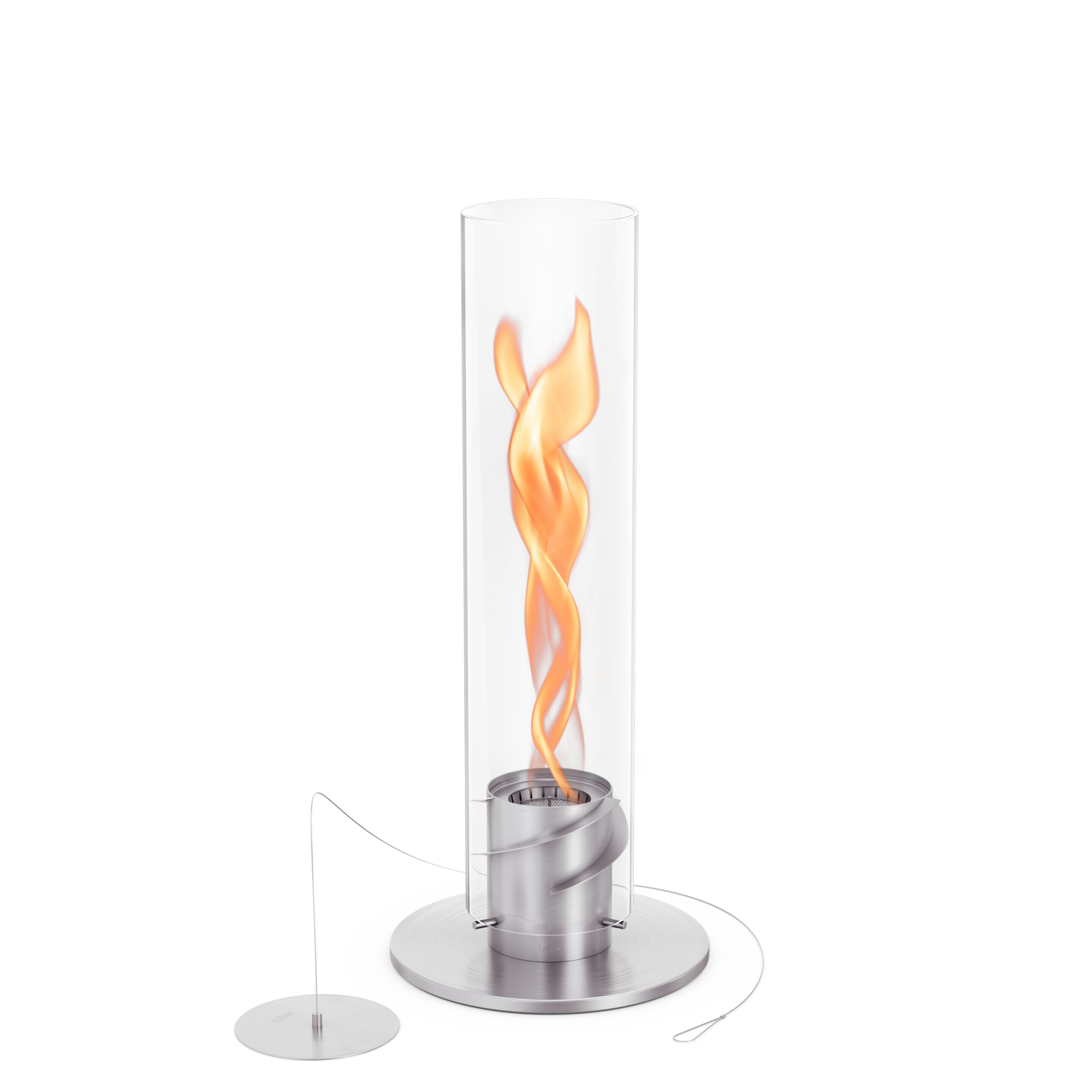 Отдельно стоящий камин из боросиликатного стекла на биоэтаноле höfats Spin ARCH-00067335 - Вид №24