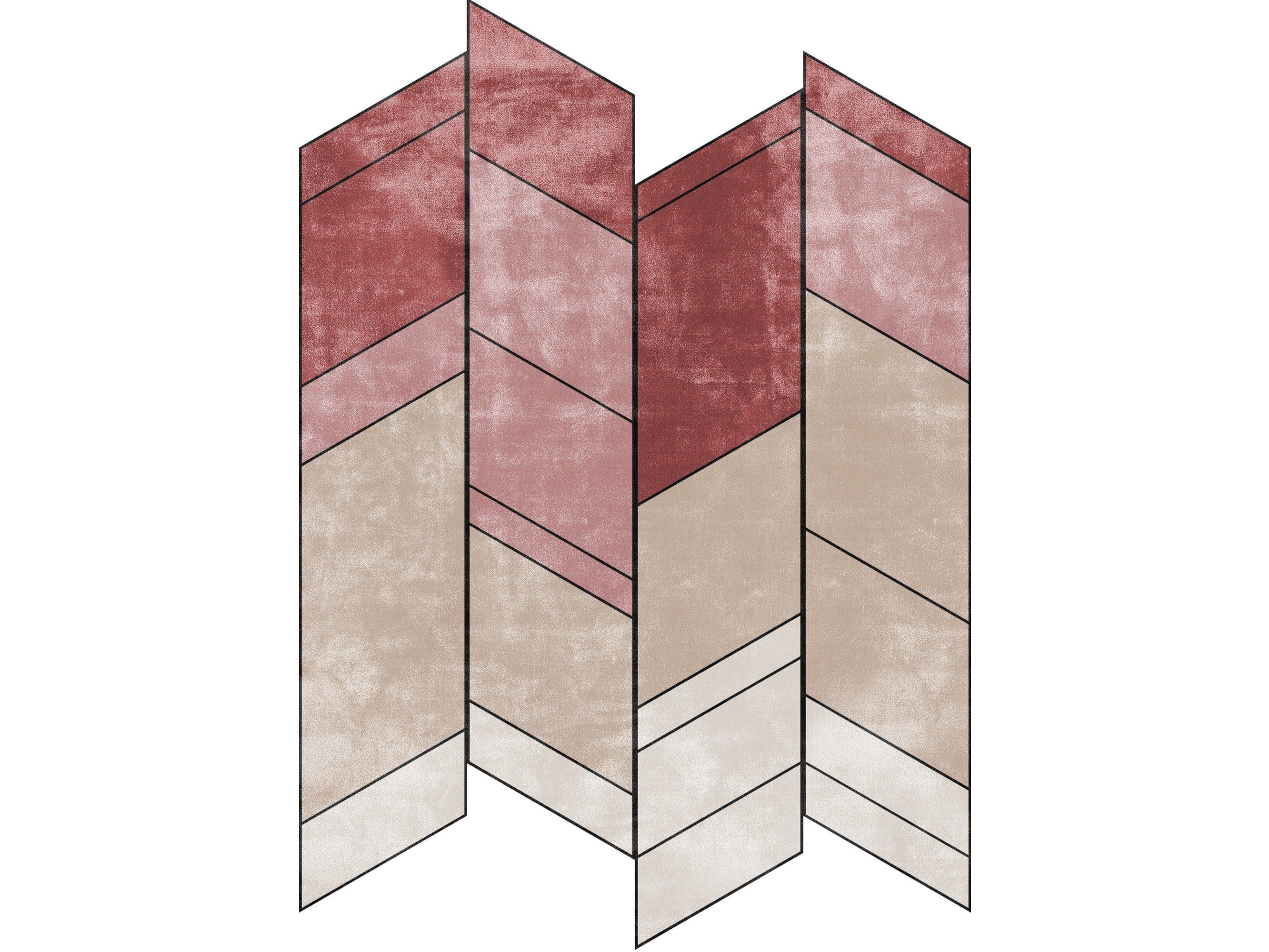 Ковер ручной работы из бамбукового волокна Sirecom Tappeti ARCH-00037347 - Вид №1