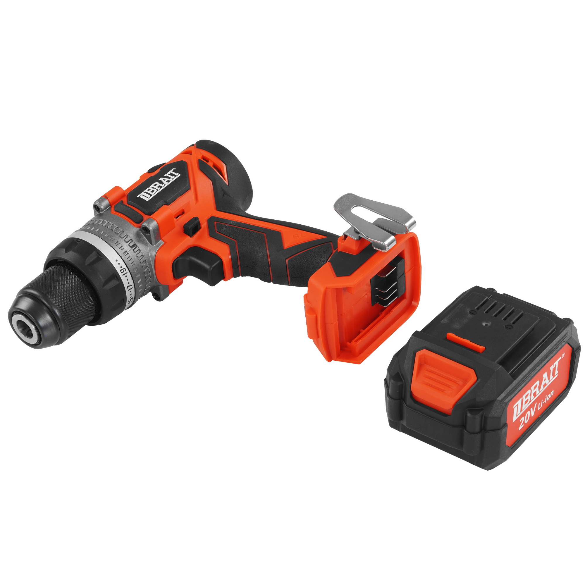 Дрель-шуруповерт BRAIT BCDI20-4PUMBL-1 PRO 9230662 STDN-0002840 - Вид №5